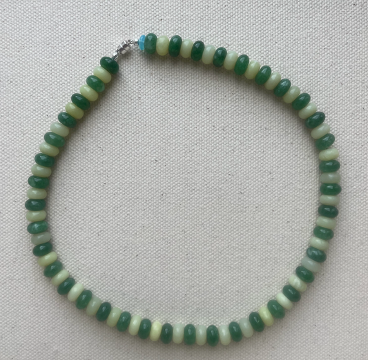 Confetti Green Choker