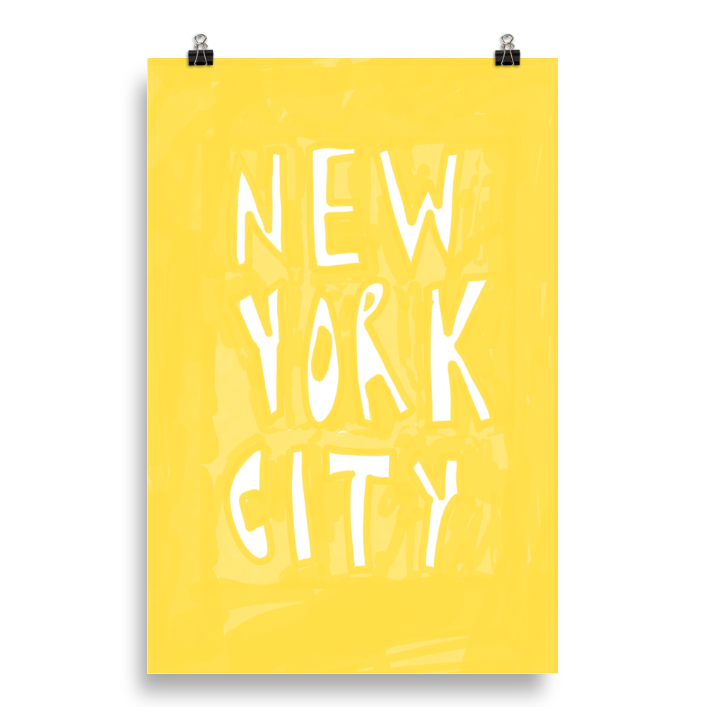 NEW YORK CITY PRINT