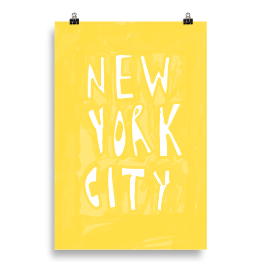 NEW YORK CITY PRINT